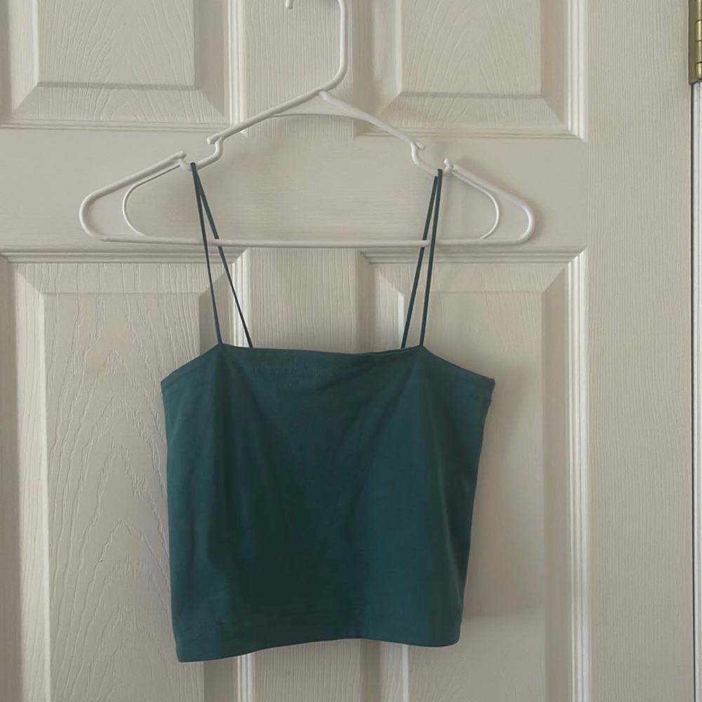 American Eagle Turquoise Tank Top